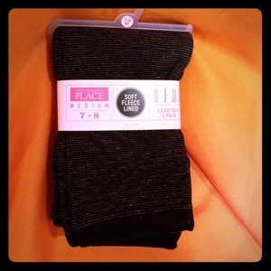 Fleece lined leggings